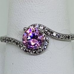 Pink Sapphire Ring
