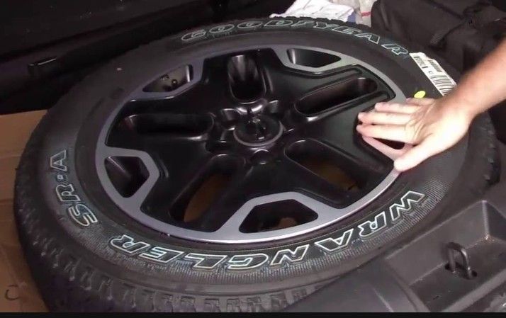 Brand New 2025 Jeep compass Trailhawk Full Size Tire  Spare