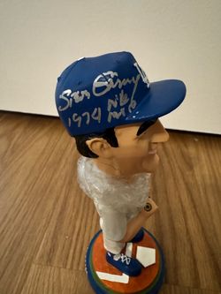Dodgers Steve Garvey signed Bobblehead w/inscription