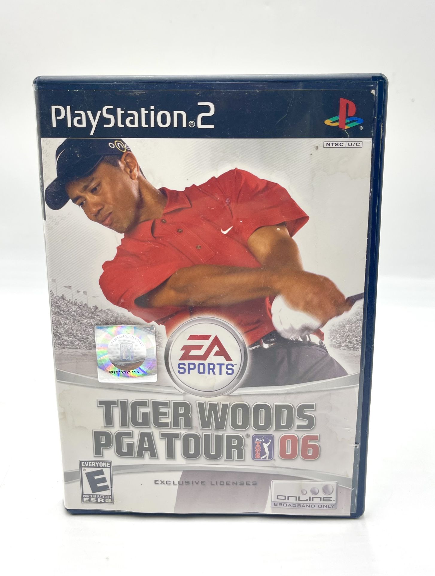 TIGER WOODS PGA Tour 06 Sony PlayStation 2 PS2 Complete W Manual Video Game 