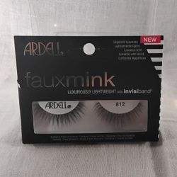 Ardell Faux Mink Luxuriously Lightweight w/ Invisband #812 False Lashes