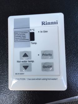 Rinnai thermostat