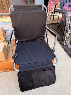 Brand new stadium chairs  all 4 for 30.00
