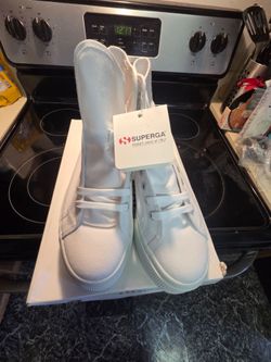 NWT Superga high top sneakers