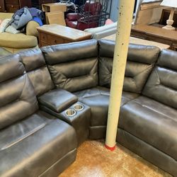 Electric Sectional Couch With Recliners