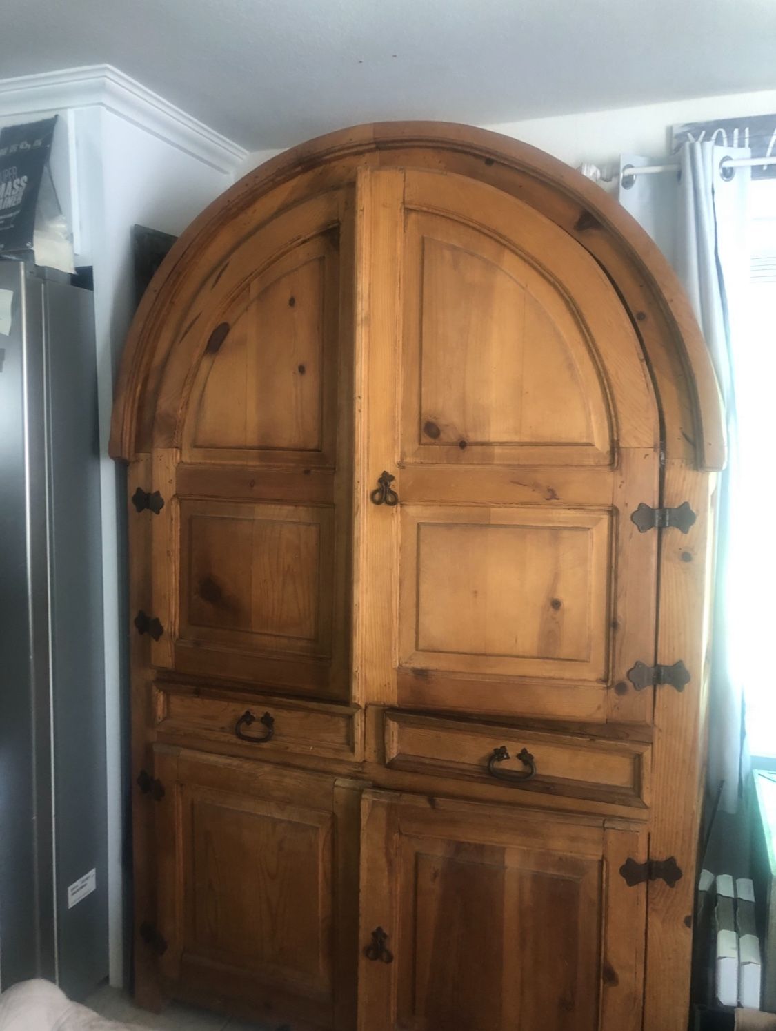 Arched Armoire *Please Read Description*