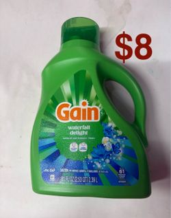 Gain Waterfall Delight Liquid Laundry Detergent 81 oz