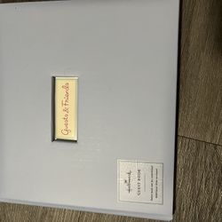 Hallmark Blue Guest Books (please Read Description)