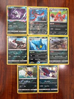Pokemon XY Era Darkness Type Reverse Holo & Holo Lot of 8! Absol, Yveltal & More! MP/HP