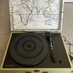 Crosley Record Player + Records