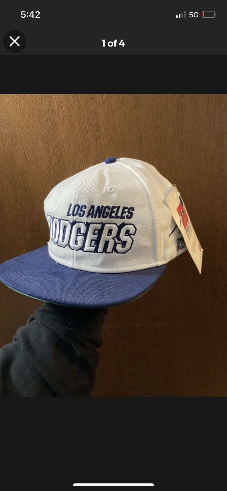 La Dodgers Sport Specialities Snapback NWT New VINTAGE LA DODGERS