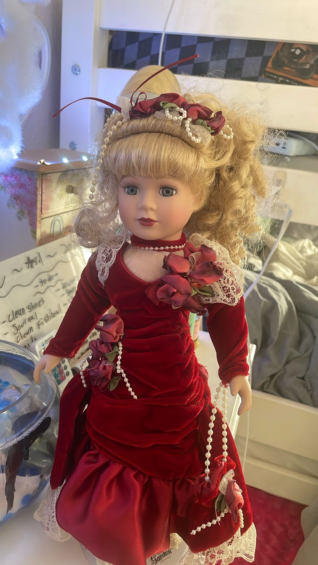 antique camilla gardens porcelain doll