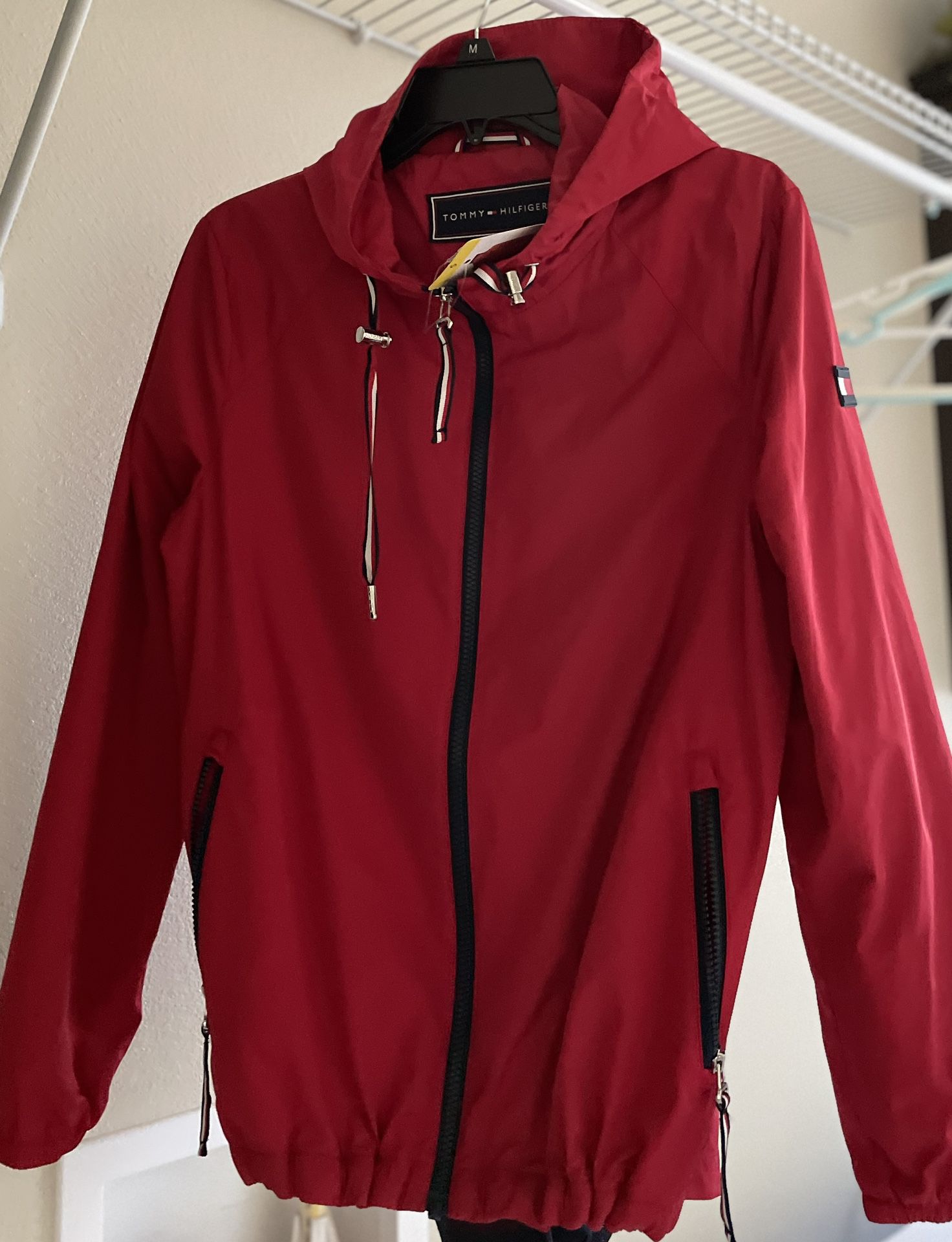 New Tommy Hilfiger Red Jacket Size S