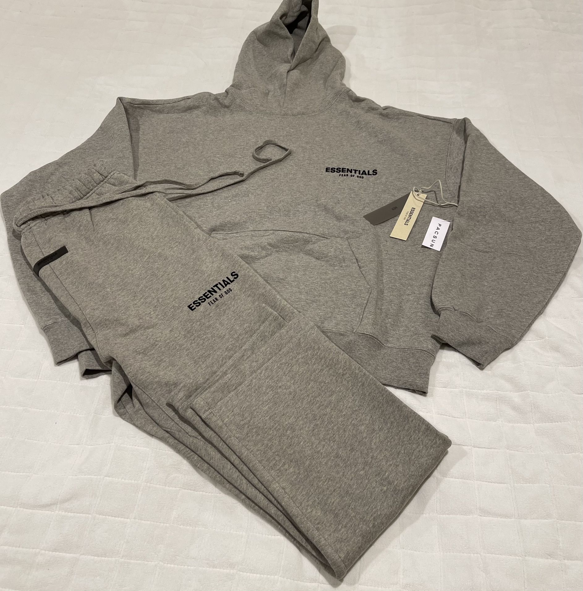 Fear Of God Essentials Dark Oatmeal 2 Piece Set FW22