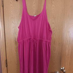Women's Plus Size XXL. West Loop Pink Sundress 