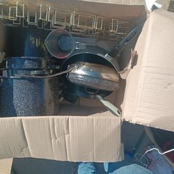 Box Of Kitchen Pans
