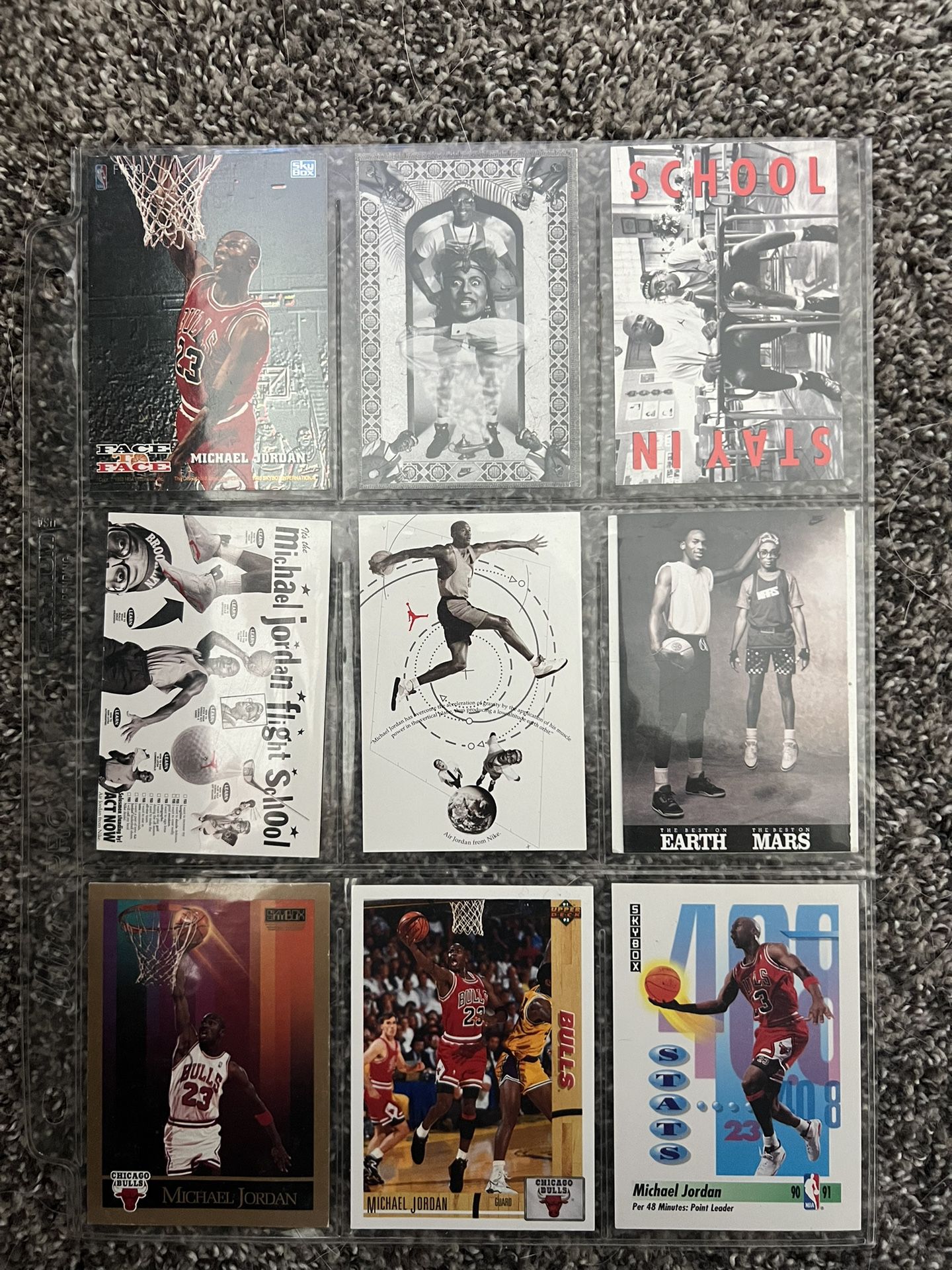 Micheal Jordan Cards 1(contact info removed)