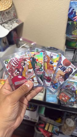 Set of 4 Round 1 One Piece Promos
