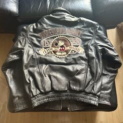 Disneyland Leather Jacket