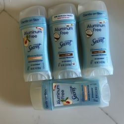 Desodorante Secret 4 × $20