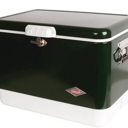 Coleman Steel 54qt Belted Cooler Brand New