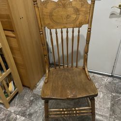 Wooden Chair $20 Sturdy 