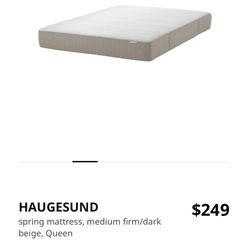 Moving Sale: Queen Bed Mattress And Frame