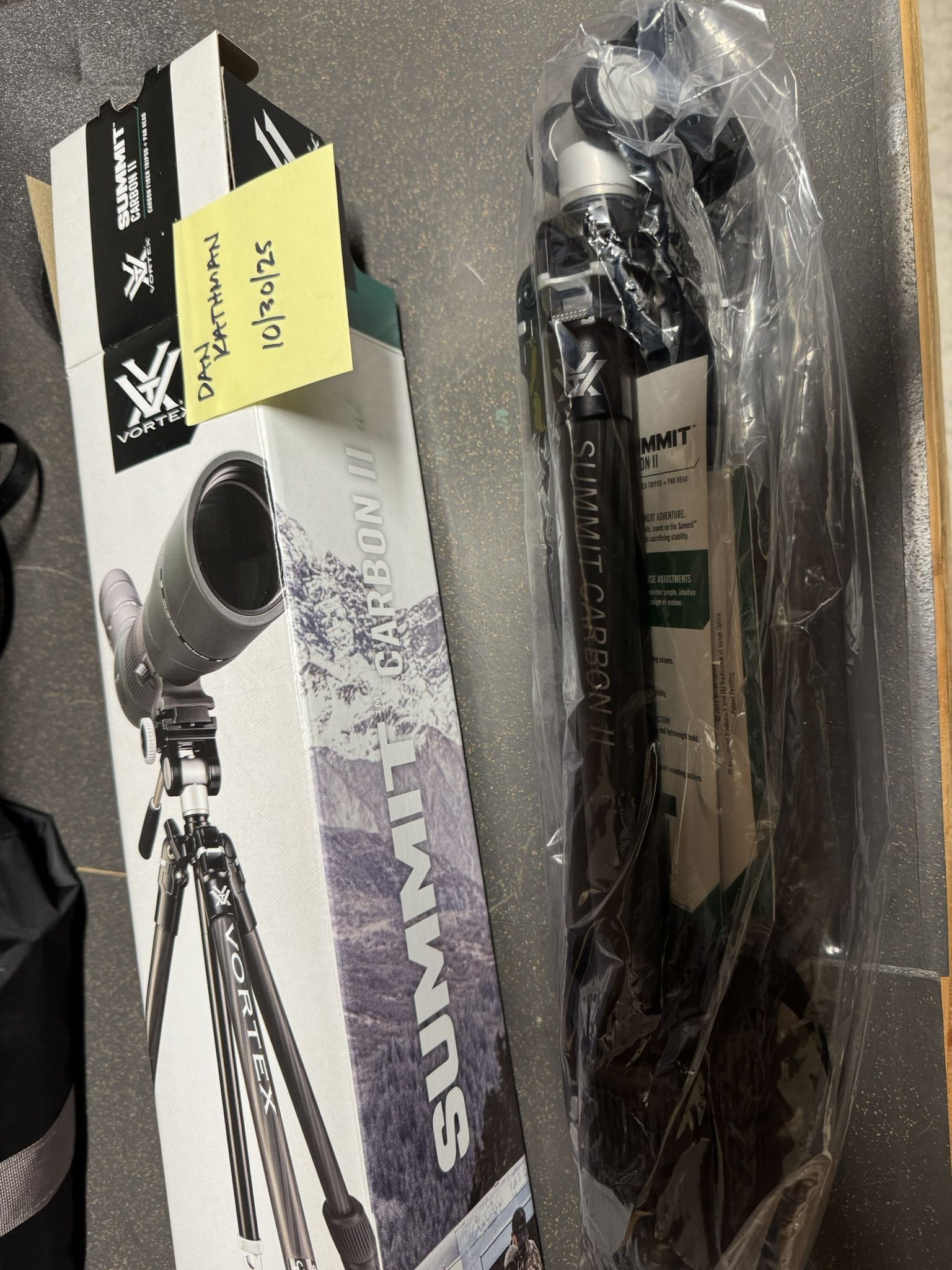 Vortex Summit Carbon II Tripod - NEW