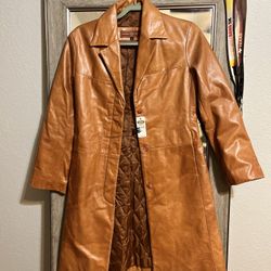 Vintage Leather Coat