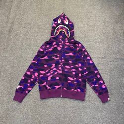 Purple Bape Hoodie 2X