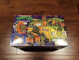 Teenage Mutant Ninja Turtles TMNT Original Party Wagon