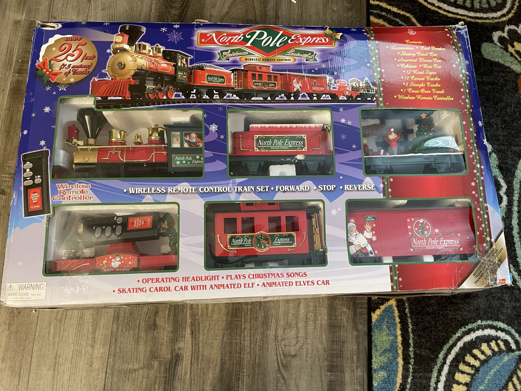 North Pole Express With Wireless Remote Used But In Working Condition. $40 OBO