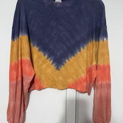 USED PINK Cropped Sweatshirt 