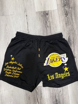 Medium Los Angeles Lakers Shorts! Mesh! Need gone