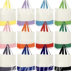 Initial Tote Bags for Women 