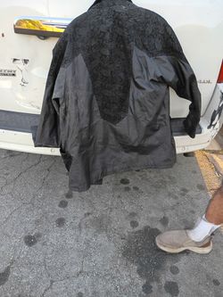 Men's leather jacket