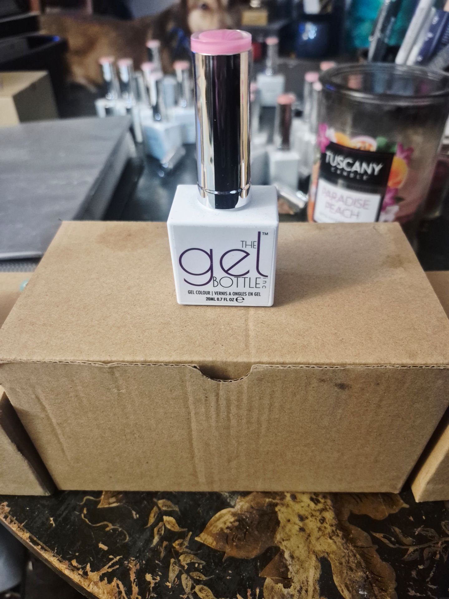 The Gel Bottle Inc. Gel Nail Polish Pink Shiny Finish 0.7 fl oz