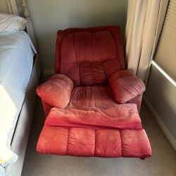 Recliner Red Chair 