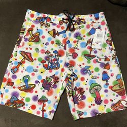 Drill Clothing Co -Men’s Graphic Shorts, Size M NWT!