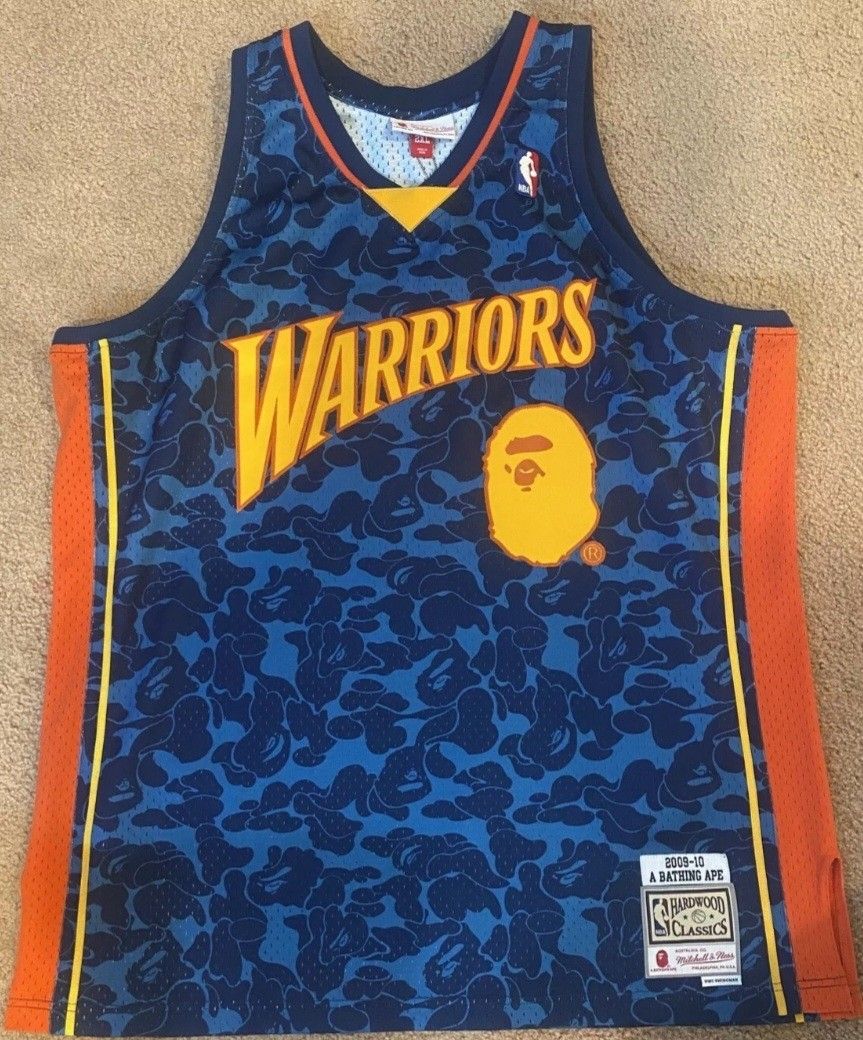 Golden State Warriors x BAPE NBA Jersey