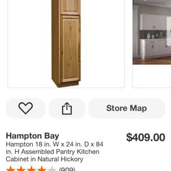 Hampton Bay Pantry Cabinet