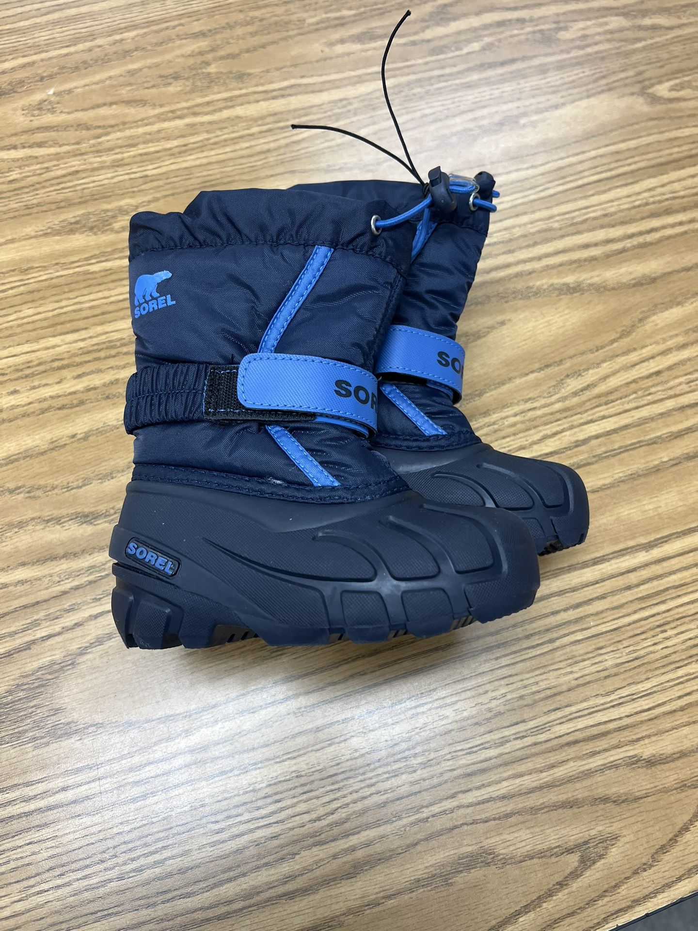 New Little Kids Sz 9 Sorel Winter Snow Boots Blue Toddler