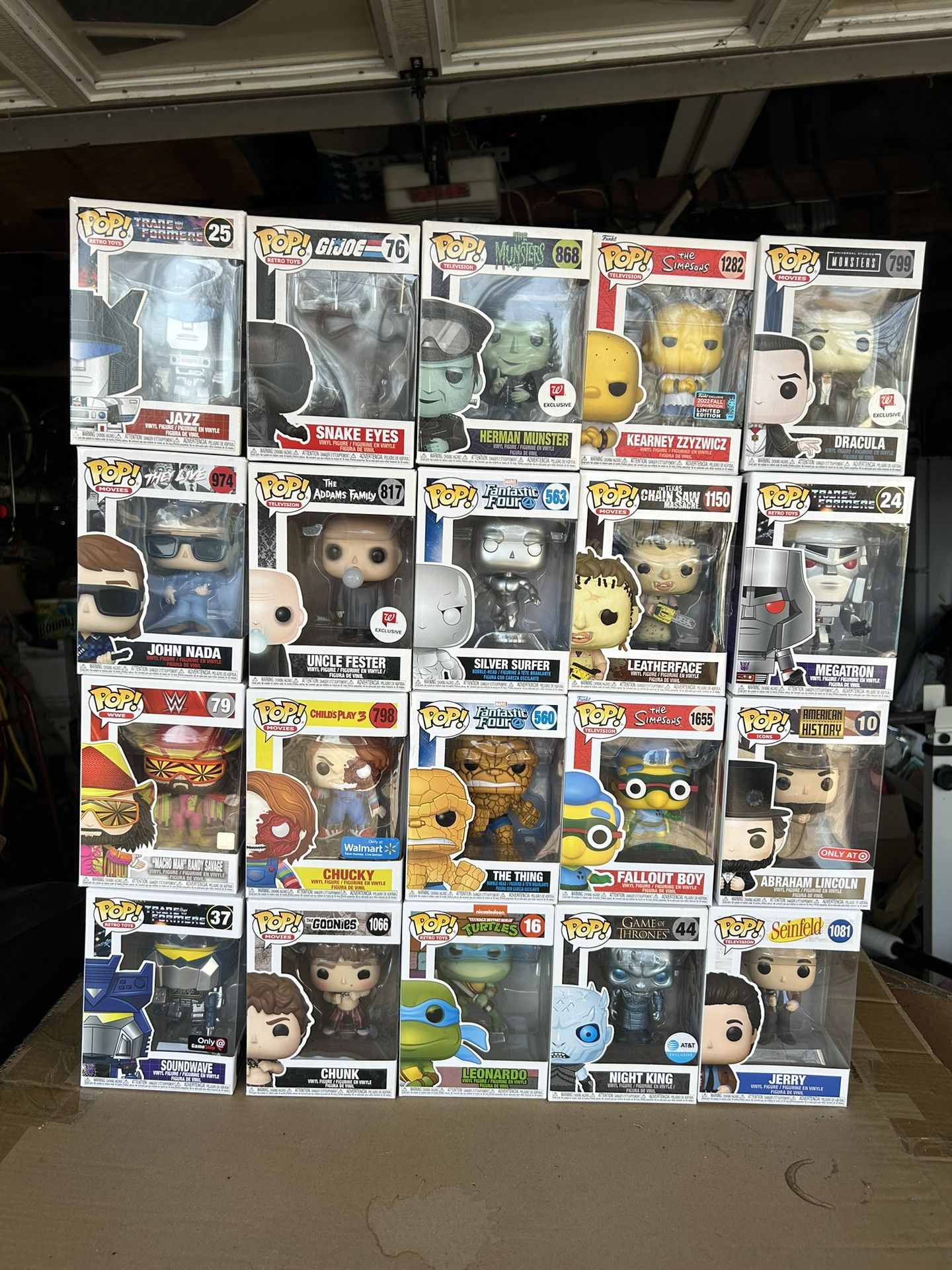 Funko Pop Lot (Read Description)