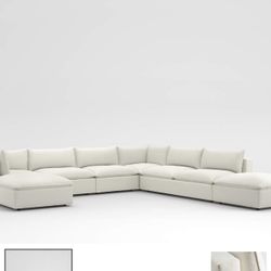 Lotus Deep Modular 7-Piece Sectional Sofa