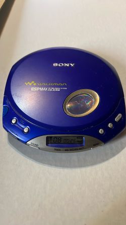 Vintage Sony CD Walkman ESPMAX D-E350 CD-R/RW Player Very Clean ~ Tested Working