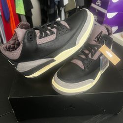 A Ma Maniere x Women’s Air Jordan 3 Retro “While You Were Sleeping” DS Size 12 Women’s 