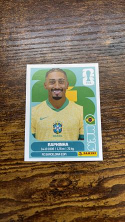 Raphinha panini sticker