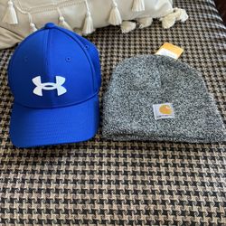 Youth Small Hat And Beanie With Tags