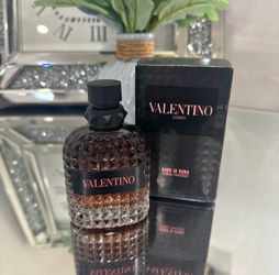Valentino Uomo Born in Roma Coral Fantasy 3.4 oz – With Box