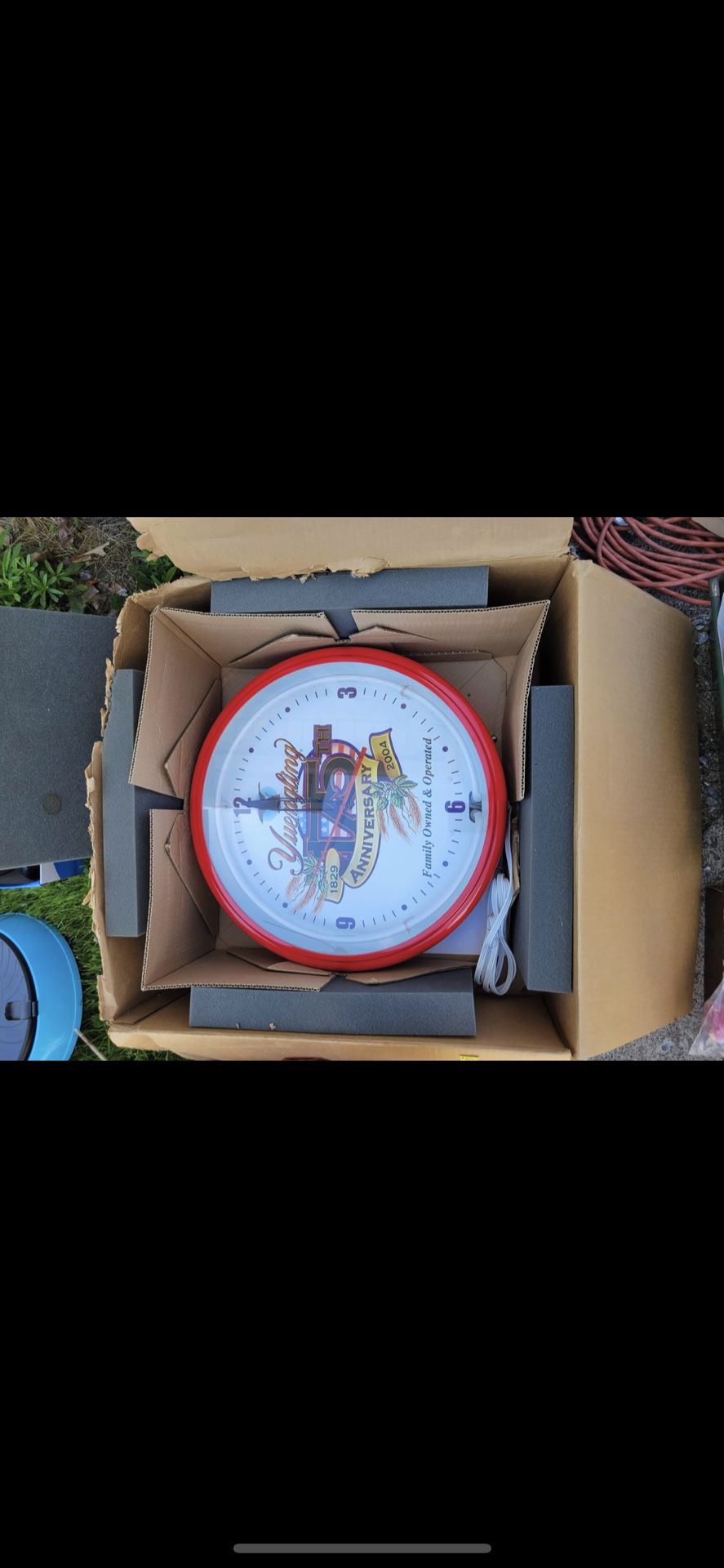 Yuengling 175 Th Anniversary Neon Clock